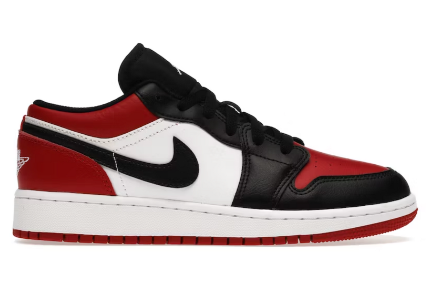 Jordan 1 Low Bred Toe (GS)