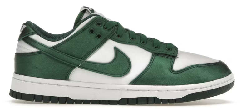 Nike Dunk Low Michigan State Satin (Women's)