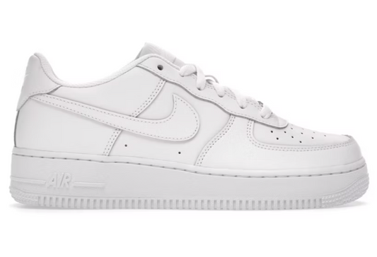 Nike Air Force 1 Low LE Triple White (GS)