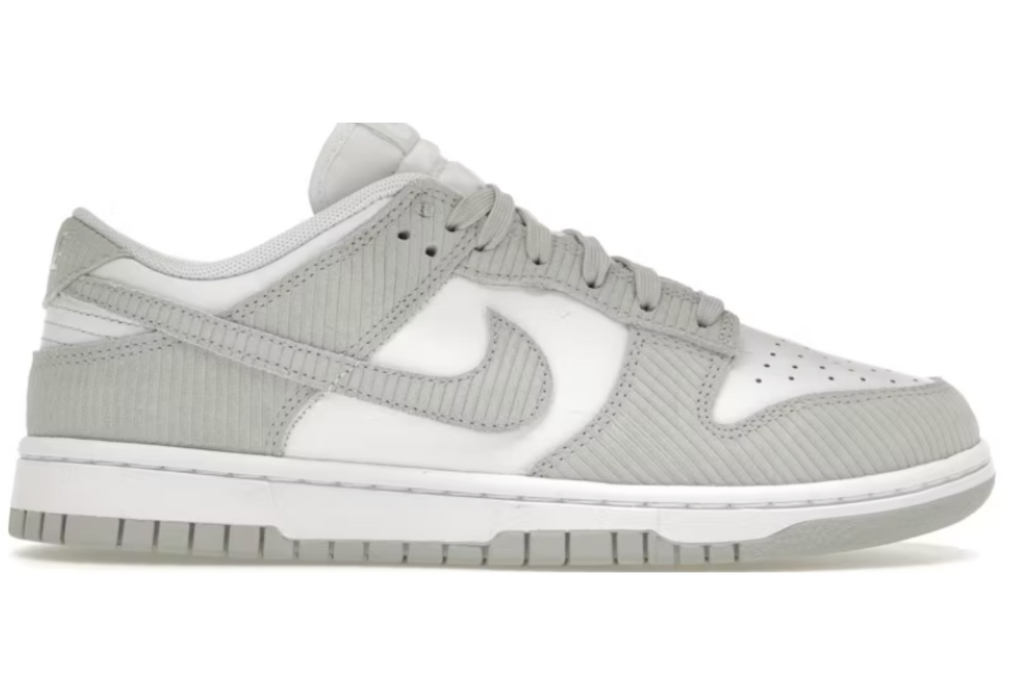 Nike Dunk Low Light Silver Corduroy (Women's)